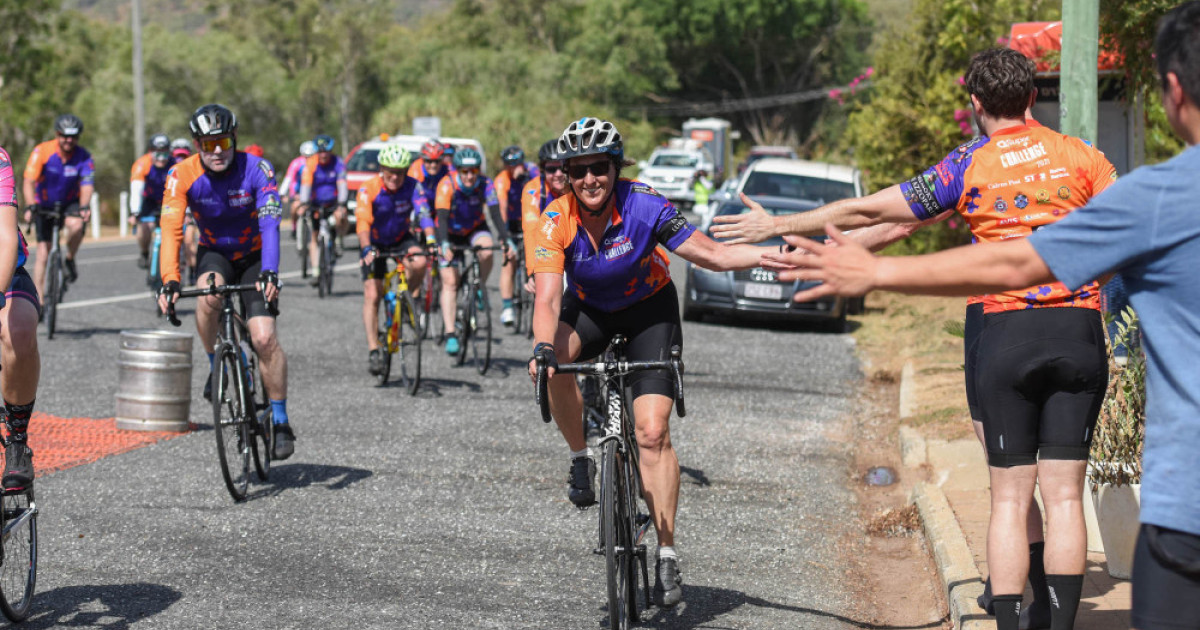 Cardiologist Celebrates His Cyclists Dozen For Cardiac Care Cairns