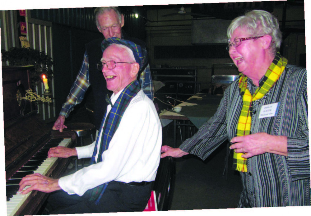 Photograph from the Centenary Celebrations of 2010, courtesy of the MacLeod family.