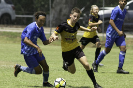 NQ FOOTBALL GRAND FINAL Stratford Blues v Edge Hill Black