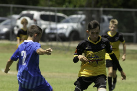 NQ FOOTBALL GRAND FINAL Stratford Blues v Edge Hill Black