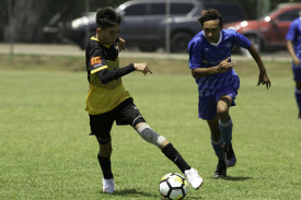 NQ FOOTBALL GRAND FINAL Stratford Blues v Edge Hill Black