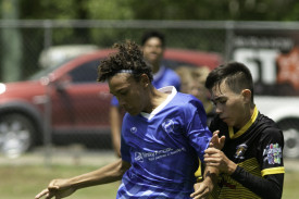 NQ FOOTBALL GRAND FINAL Stratford Blues v Edge Hill Black