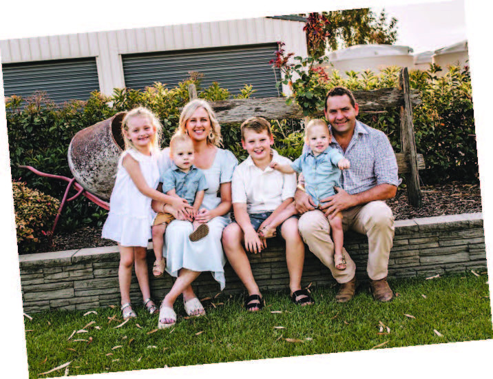 The Davies Family is encouraging Queenslanders to donate to the RFDS. Images Supplied