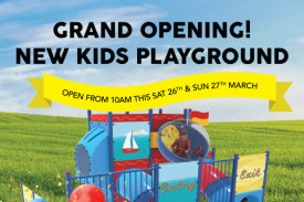 The Yorkeys Knob Boating Club is holding a grand opening for their new playground for families and children to enjoy.