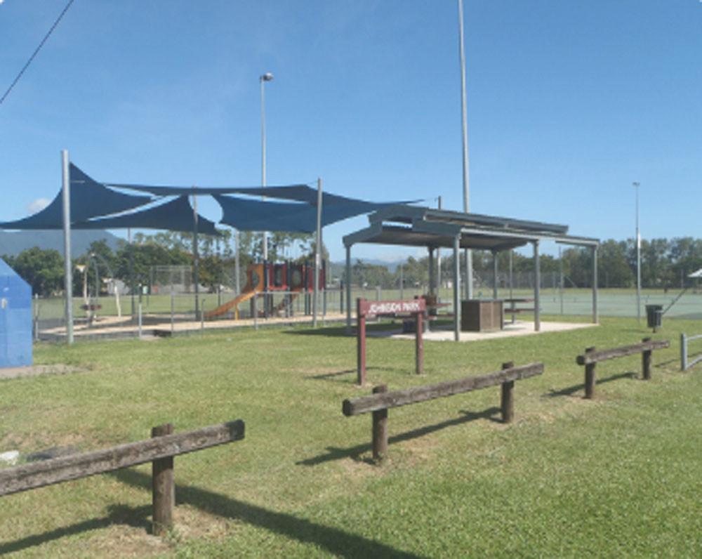 The ‘Alice Frazer Shelter’ at Johnson Park in Gordonvale. Picture: Supplied