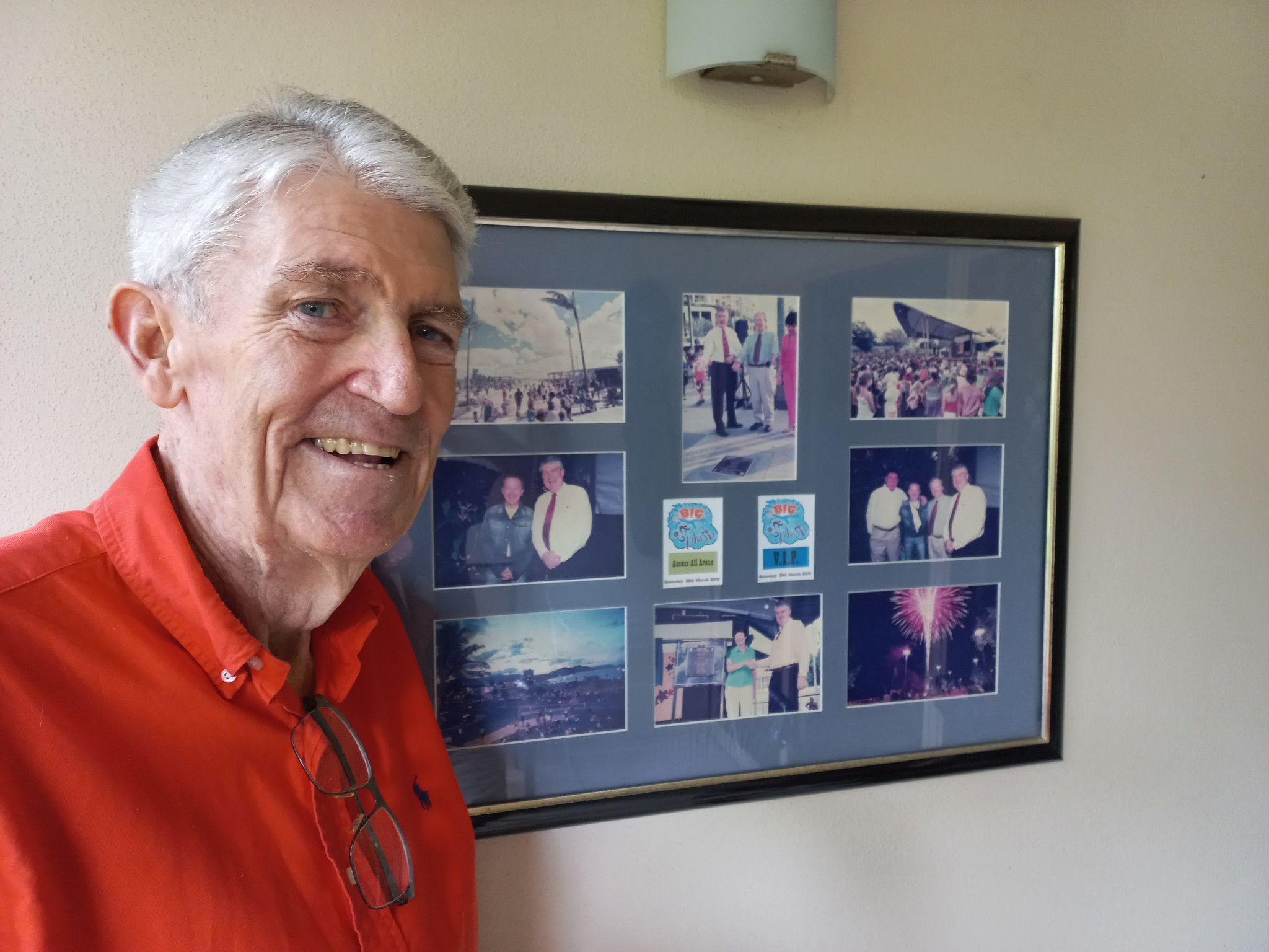 Kevin Byrne at his Parramatta Park apartment