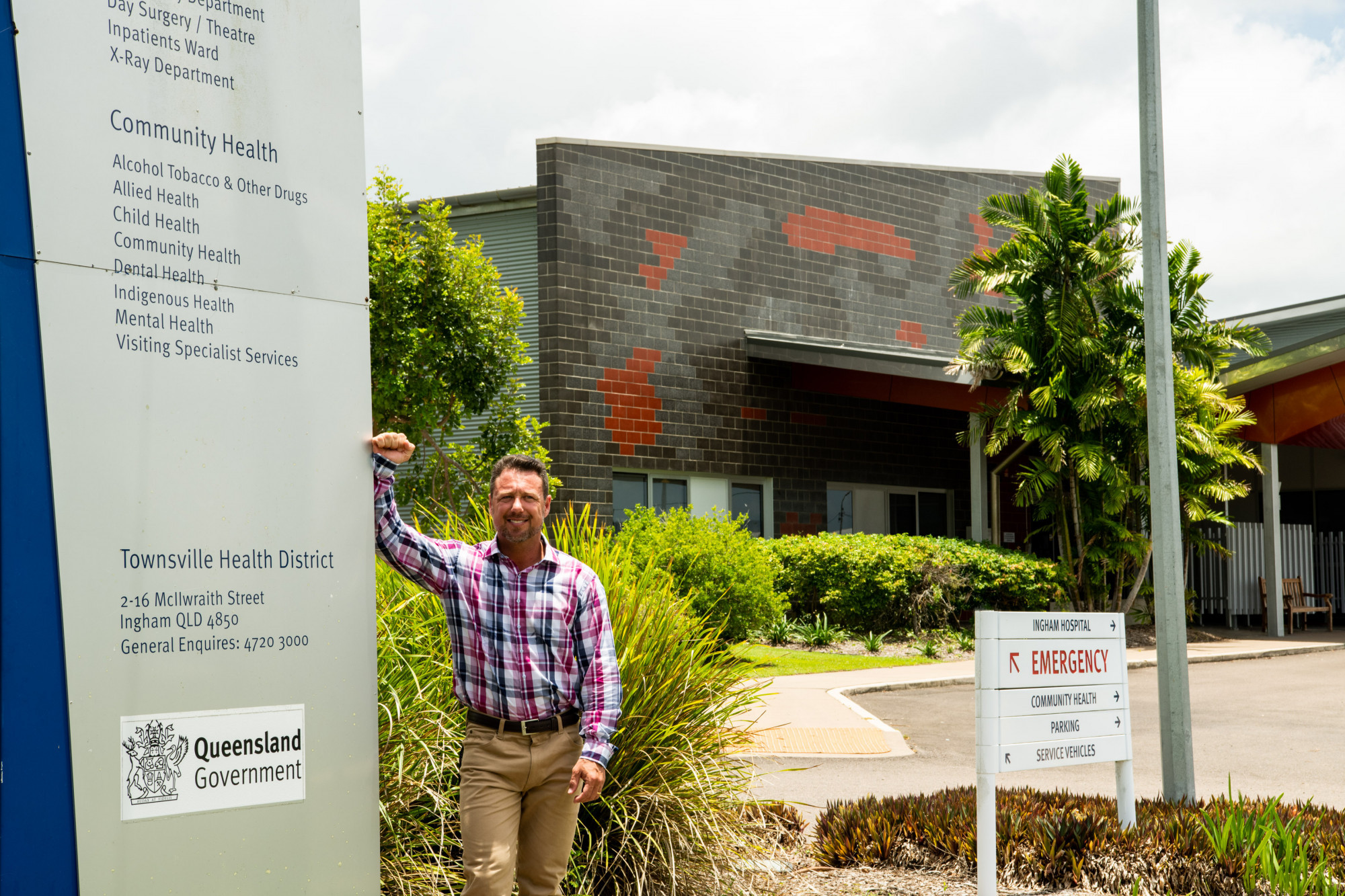 GO FOR GROWTH: Hinchinbrook MP Nick Dametto has continued to lobby strongly for better services at Ingham Hospital.