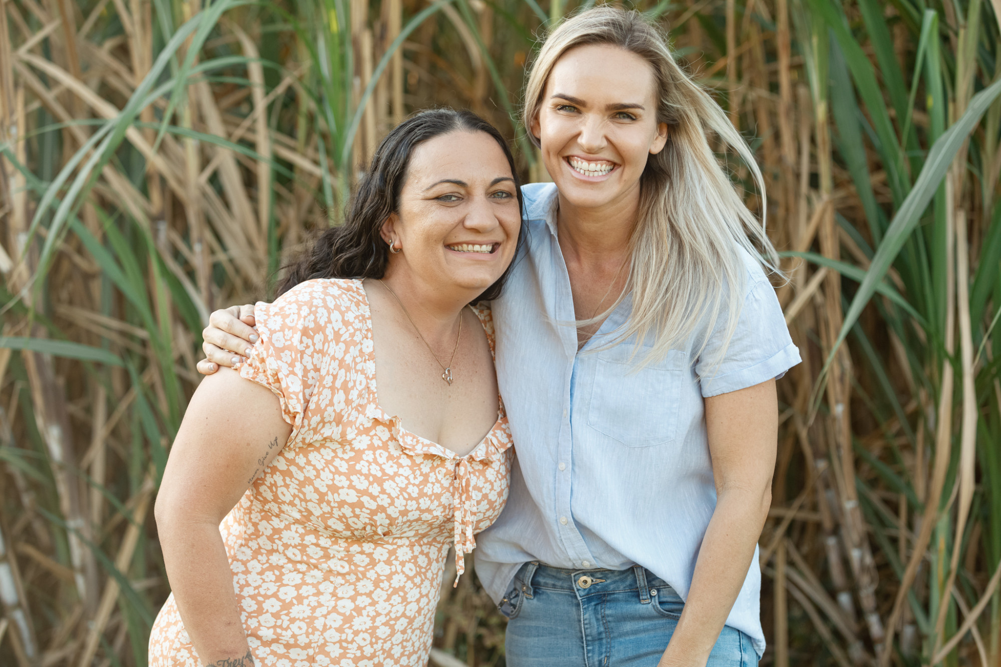 Maddi Wright with Nikki, a local mum living with Multiple Sclerosis.