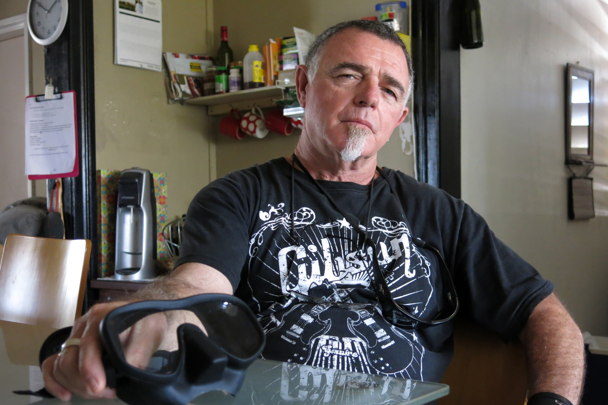 Ty McCormack is among a large number of dive industry workers made redundant recently PHOTO: Tanya Murpht
