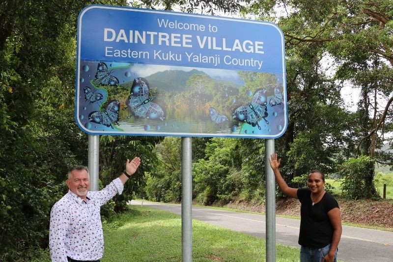 Douglas Shire Leading The Way In Indigenous Signage - feature photo