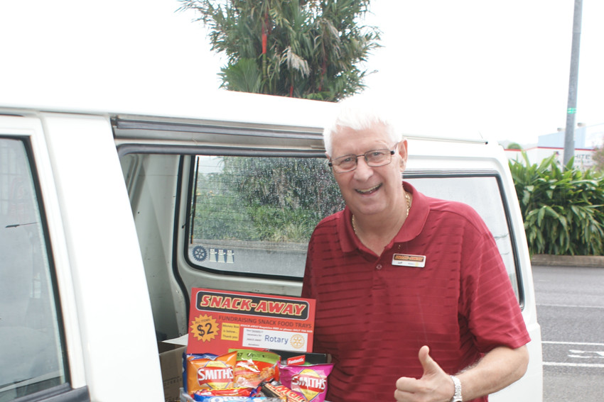 Jeff's back with Rotary snacks - feature photo