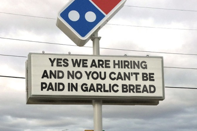 Want to make some dough? Domino's are hiring - feature photo