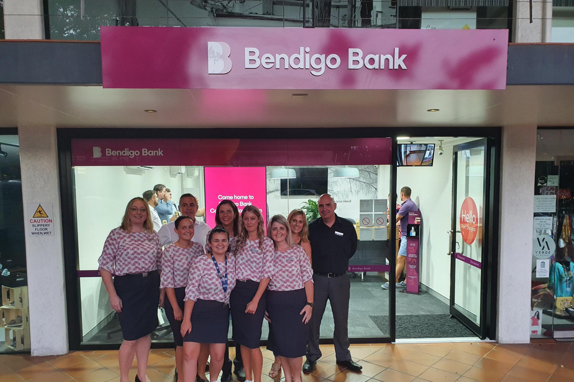 Kelly Wilson, Gavin Holden (State Manager for QLD) Ella Cairns, Marley Cairns, Deb O’Donoghue, Lisa Russell, Angela Whittaker, Jodie Henley and Kieran Herlihy (Regional Manager)