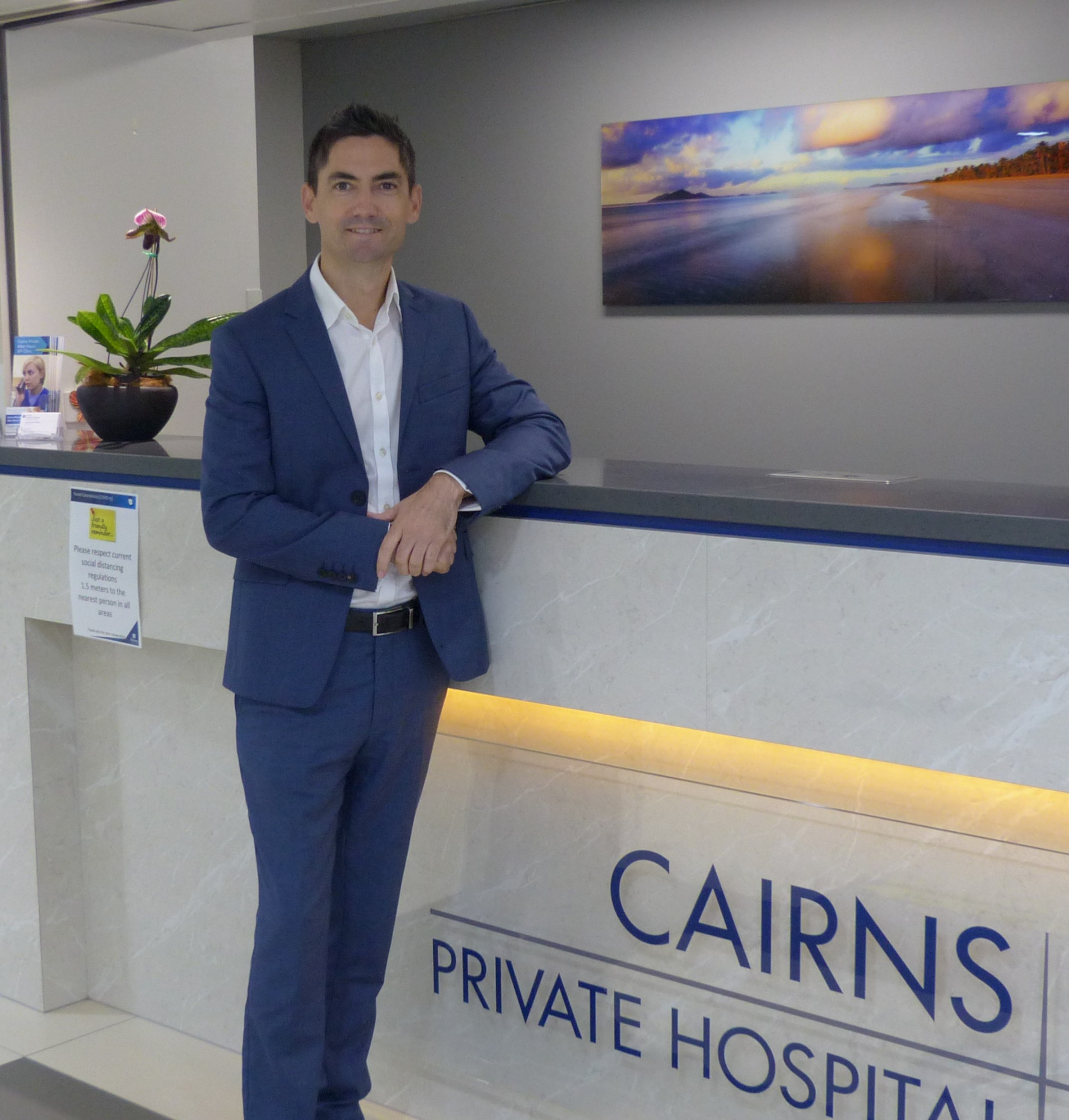 Cairns Private Hospital Chief Executive Officer Ben Tooth
