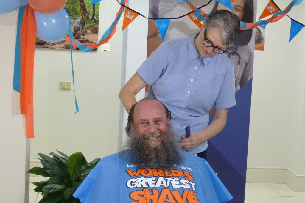Ron's great shave to raise funds - feature photo