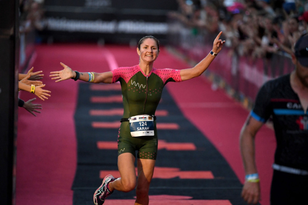 Sarah Thomas at the 2018 Iron Man in Cairns.