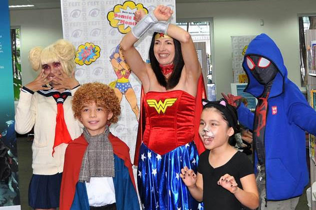 Comic, costumes and fun at Cairns City Library - feature photo