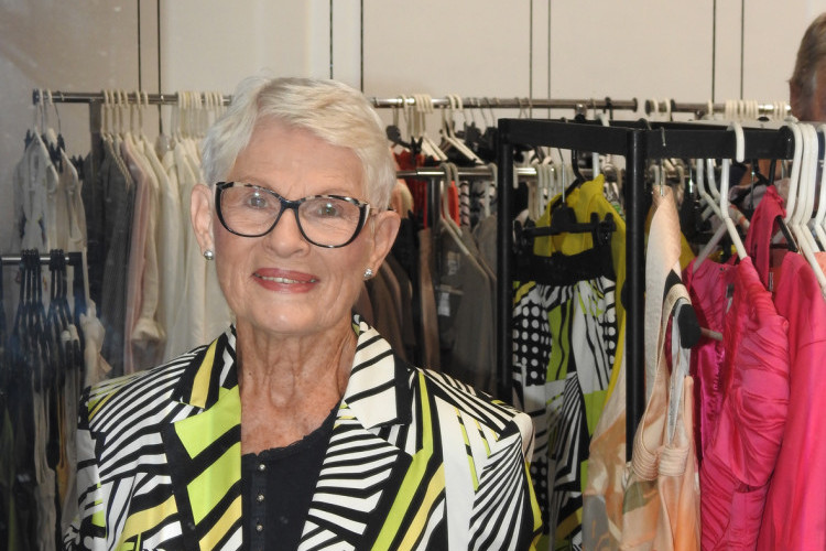 Fashion identity Elizabeth Shepherd is retiring after a lifetime in the fashion industry. PHOTO: Peter McCullagh