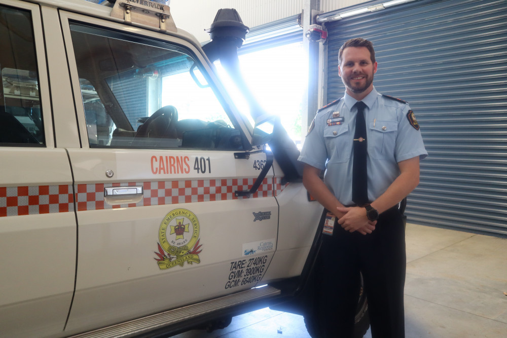 Reece Booij, Queensland State Emergency Service Cairns, QBANK Everyday Heroes Award finalist