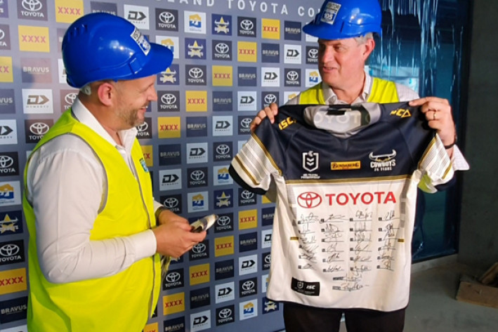 Cowboys High Performance Centre on track - feature photo