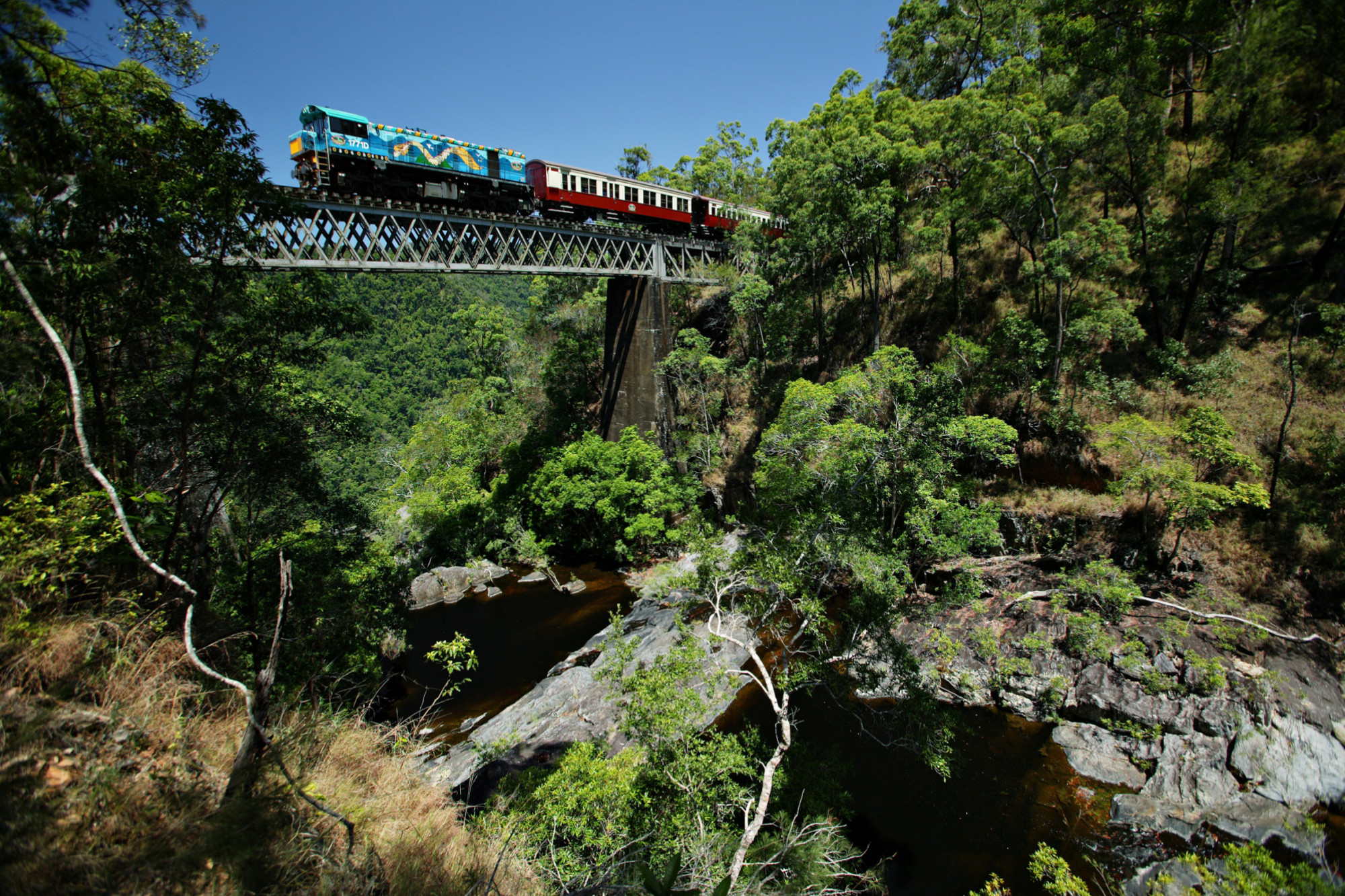 Weekend Getaway - Take the scenic route by rail aboard Kuranda Scenic Railway - feature photo