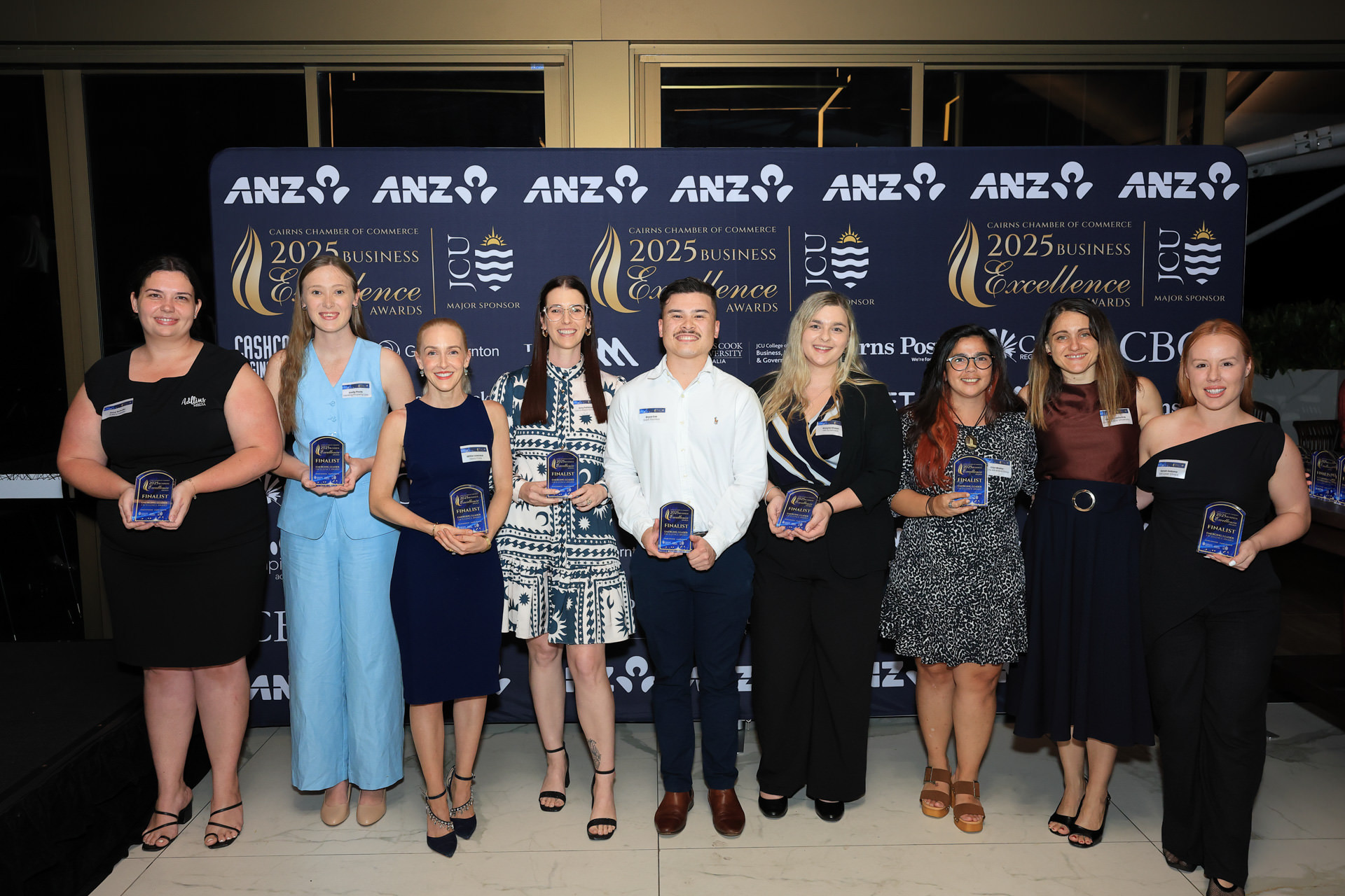 Some of the dozens of finalists in the Cairns Chamber of Commerce business excellence awards. Picture: Cairns Chamber of Commerce