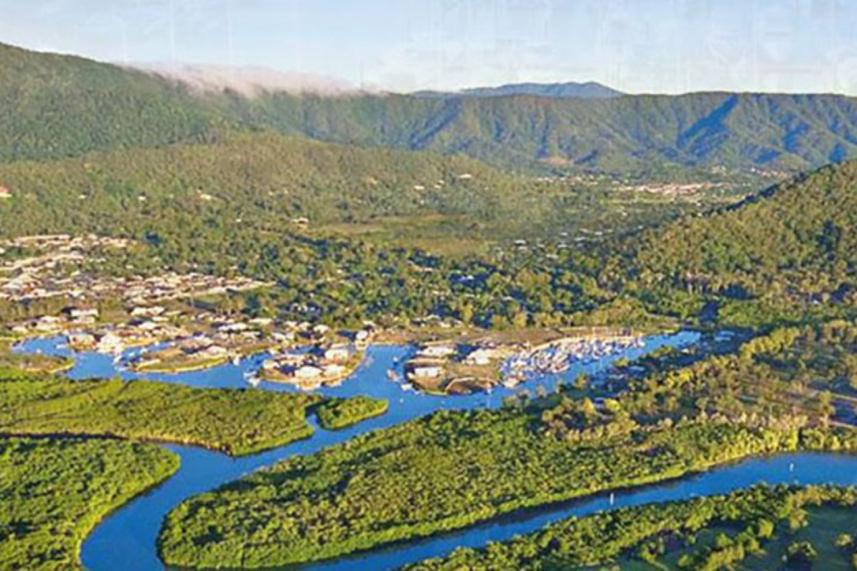 Bluewater Marina and Half Mike Creek needs $12m dredging. Picture: Bluewater Marina