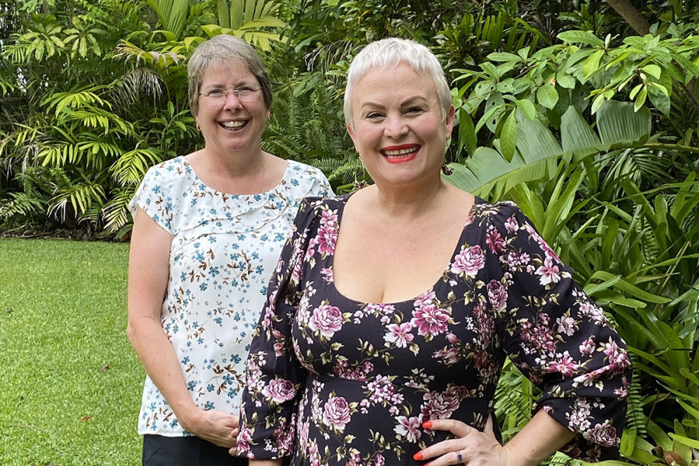 Cairns Woman of the Year 2021 Mary McGuinness and Cr Kristy Vallely