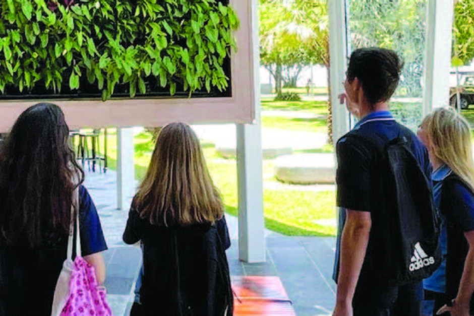 Year 10 students reviewed elements of the 2019 Cairns Master Plan at sites across the city