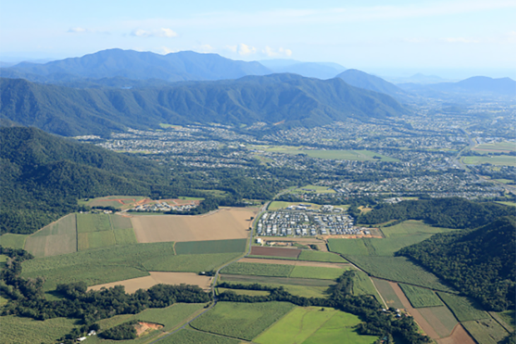 The Mt Peter southern corridor has been declared a priority development area (PDA). Picture: Cairns Regional Council