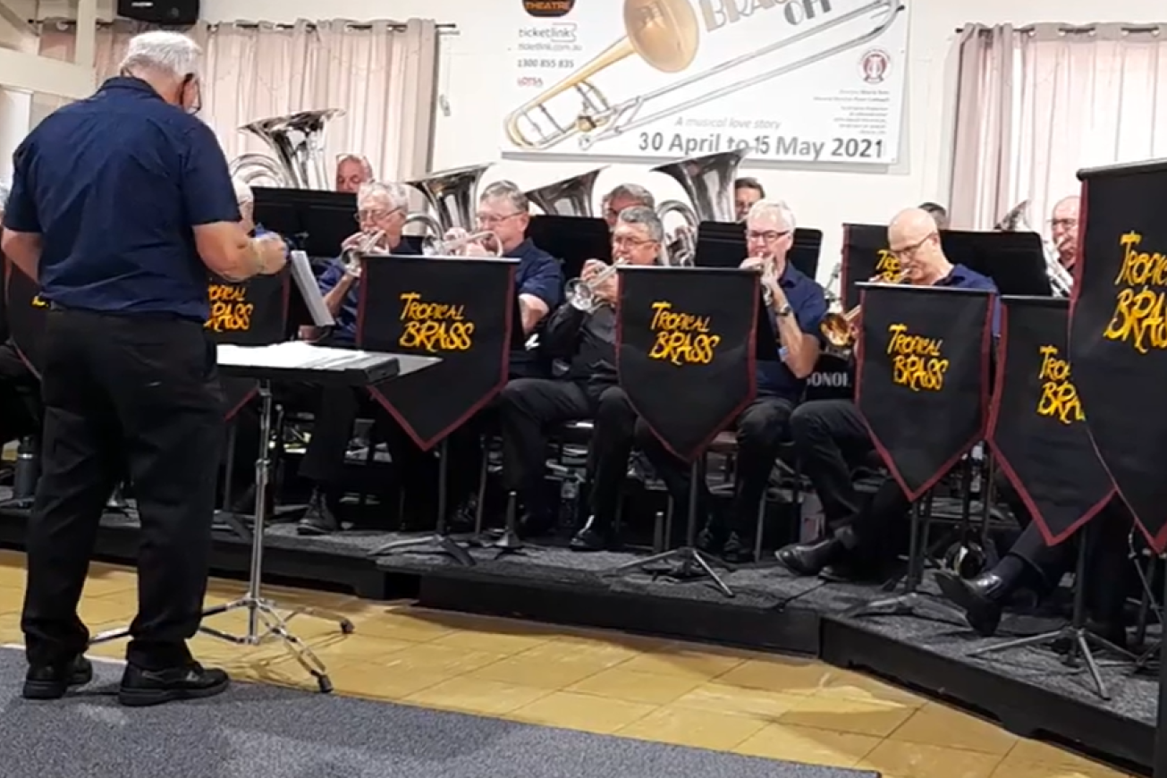 Brass band goes troppo - feature photo