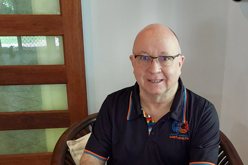 Gary Hubble is the LGBTI Aged Care System Navigator for the Cairns region