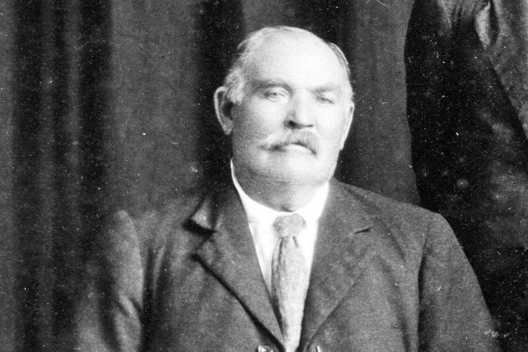 John Gordon, butcher, cane farmer and pioneer. Photograph courtesy of the Mulgrave Shire Historical Society.