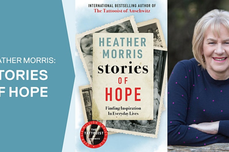 Headlining activities for Cairns Libraries this month, Heather Morris, author of internationally bestselling novels The Tattooist of Auschwitz and the sequel Cilka’s Journey, Heather Morris will talk about her latest book Stories of Hope: Finding Inspiration in Everyday Lives.