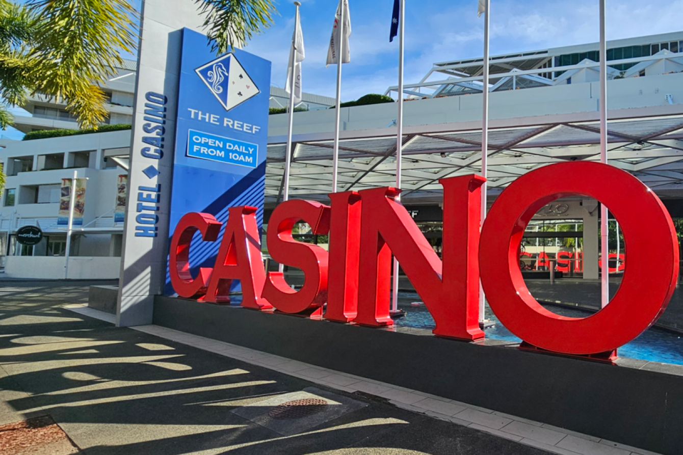 The Reef Hotel Casino in Cairns is the subject of two $200m-plus takeover bids. Picture: Nick Dalton