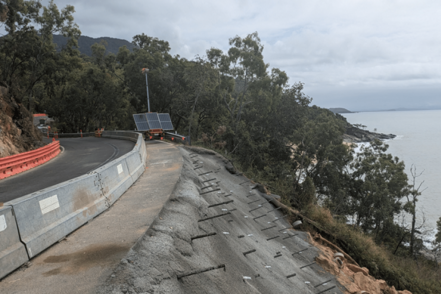 Reconstruction works are about to begin on the Captain Cook Highway. Picture: DTMR