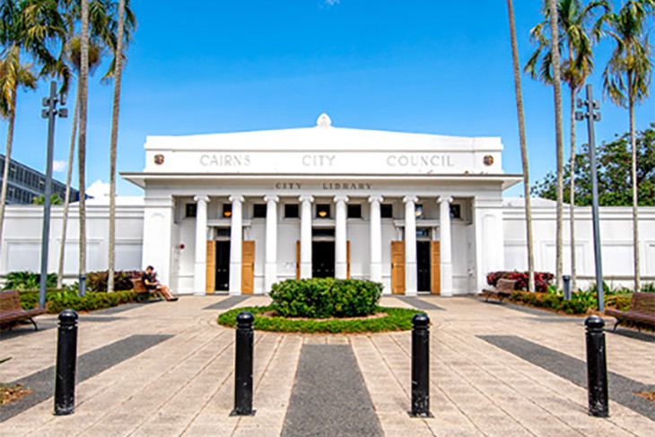 Cairns City Library is rated one of the best in the state. Picture: CRC
