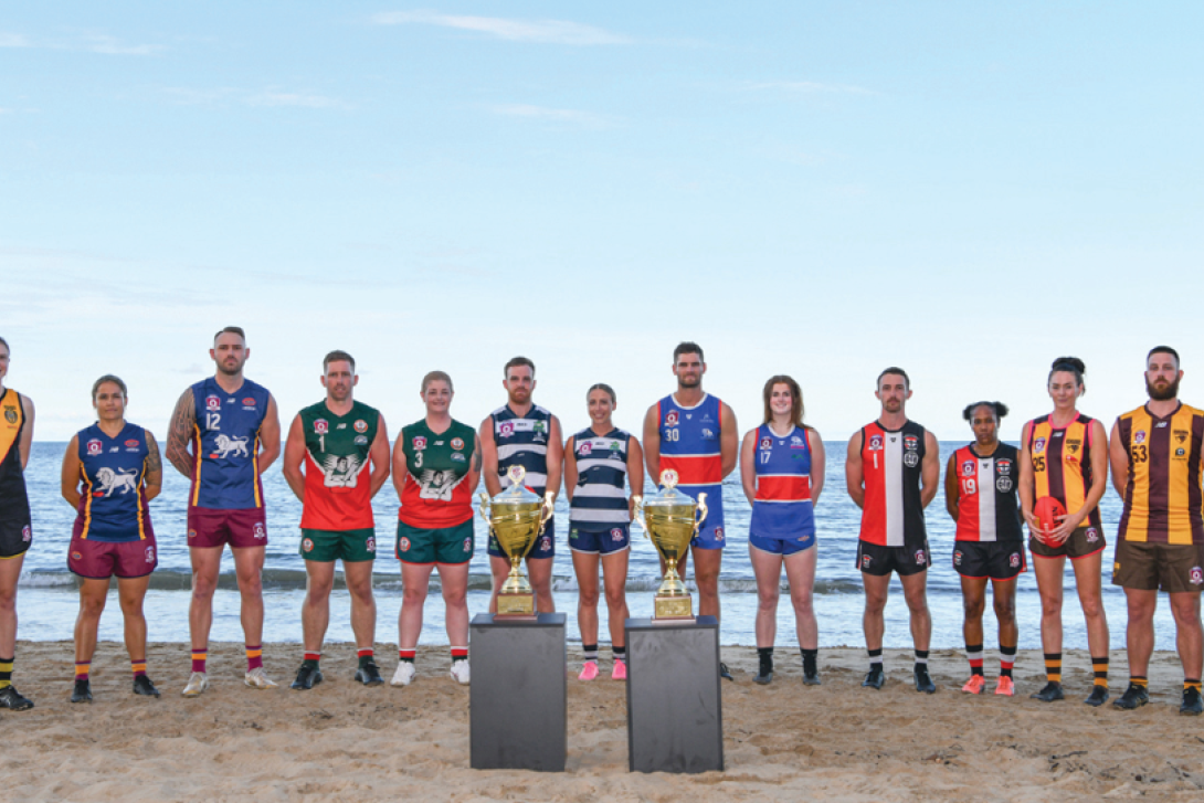 The ironmen and women of AFL are being celebrated this weekend. Picture: rawi/AFL Cairns