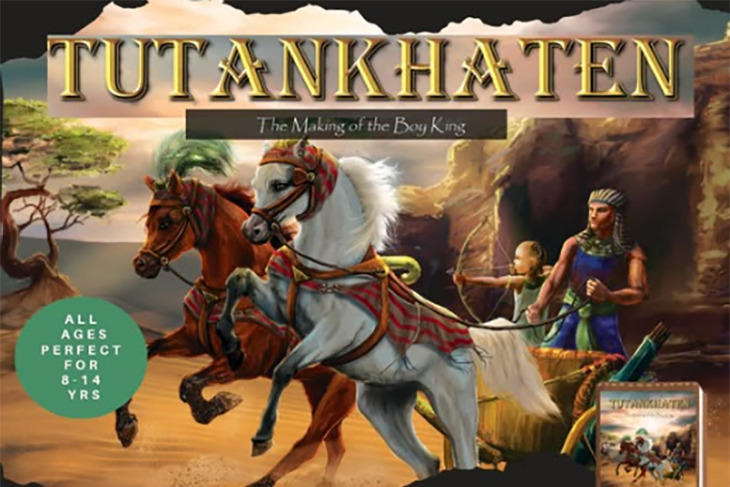 Ancient Egyptian adventure and arts and craft, with ‘Tutankhaten: The making of the boy king’ at Cassowary Coast Libraries. Picture: Facebook