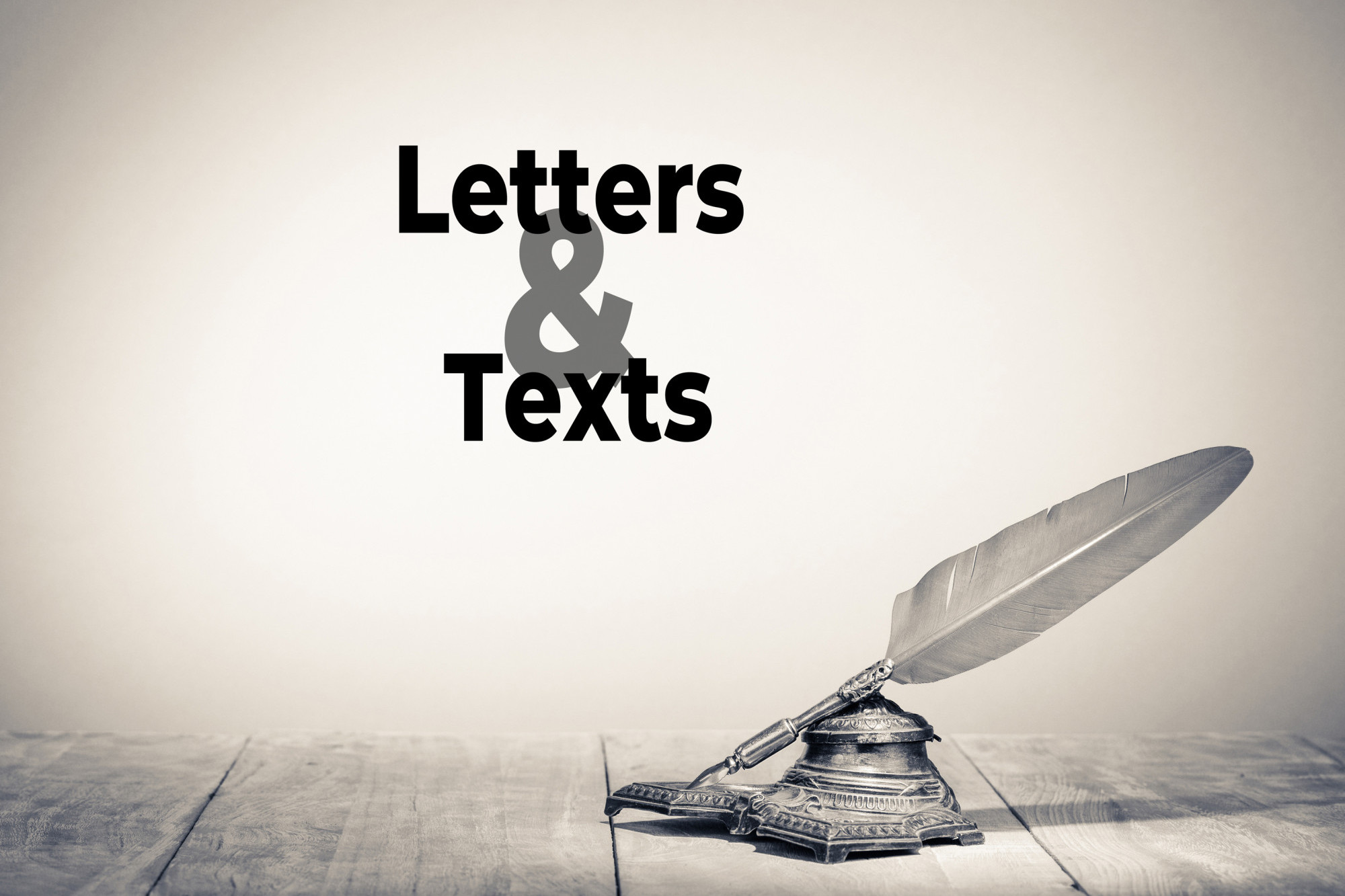 Texts and Letters June 11, 2021 - feature photo