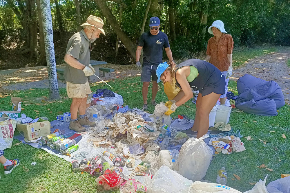 Rubbish Collected by Volunteers