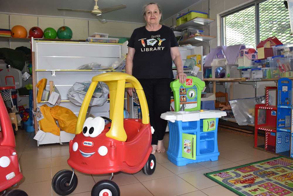 Cairns Toy Library president Ailsa Horsburg is calling for community support after a major break-in on April 14. Pictures: Isabella Guzman Gonzalez