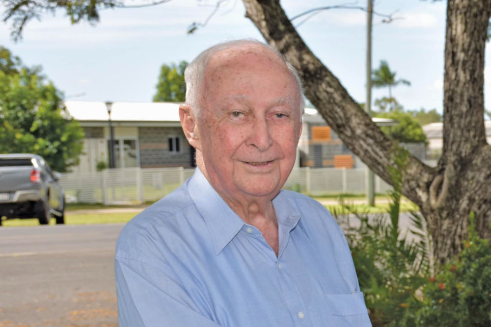 Community was at the heart of everything Mick Borzi did for Mareeba and the Far North. He has died aged 91. Picture: Supplied