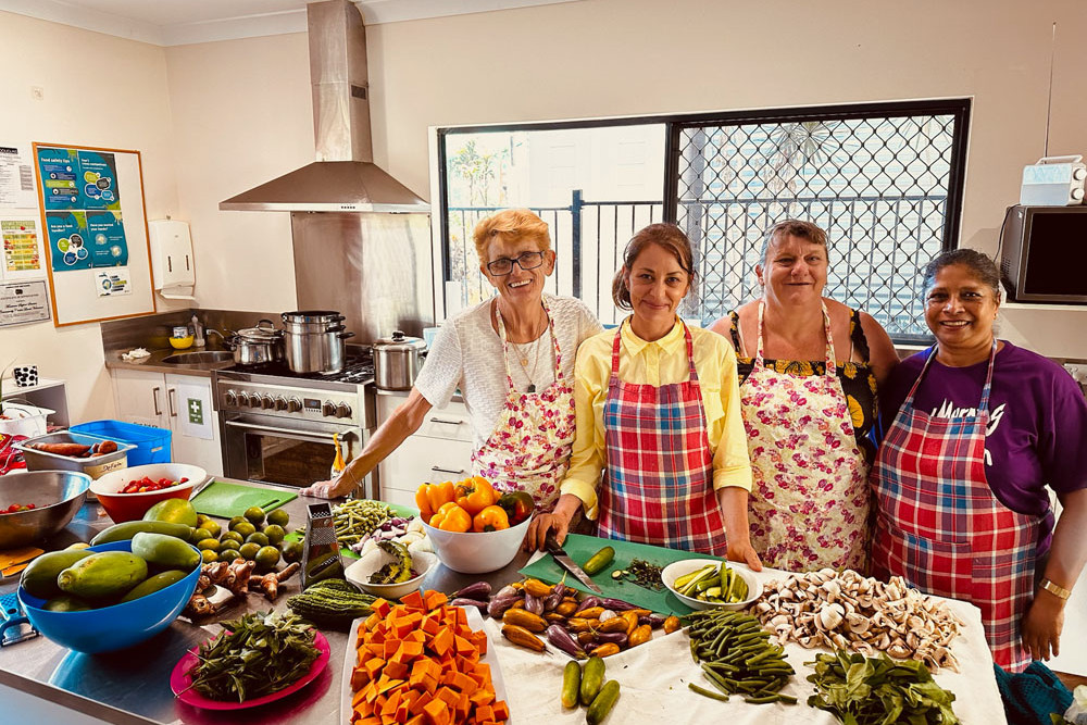 Jessa and Volunteers: Jo Dickson, Colleen Smith and Jenny Naidu