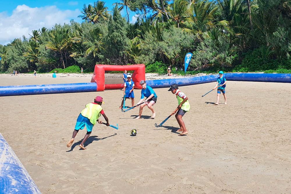 Sandy Sticks Beach Hockey is back again next weekend