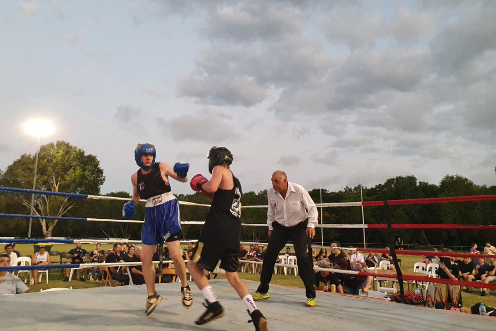 Main Pic: Ringside at the Port Douglas Sports Complex