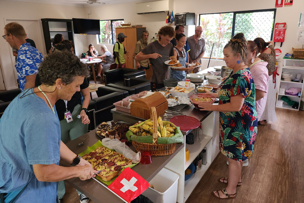 A harmonious feast to celebrate Mossman’s cultural diversity was held at Mossman Support Services. Picture: Gary ‘Gazza’ McIlroy