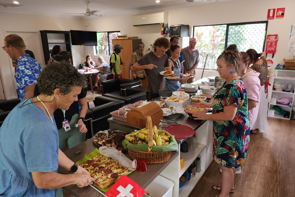 A harmonious feast to celebrate Mossman’s cultural diversity was held at Mossman Support Services. Picture: Gary ‘Gazza’ McIlroy