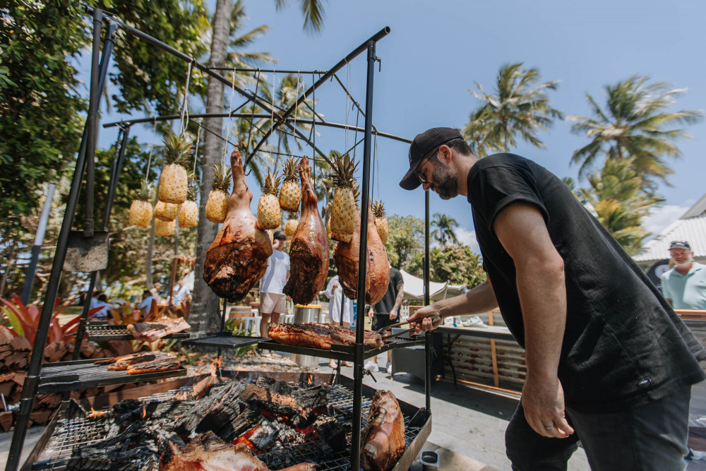Australia’s top chefs get fired up for the Fat Mango BBQ at Taste Port Douglas - feature photo