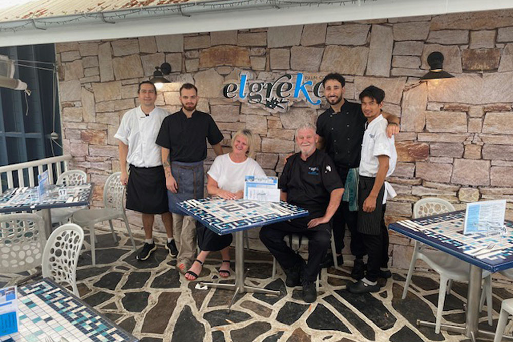 Elgreko’s staff enjoy serving their Greek cuisine.